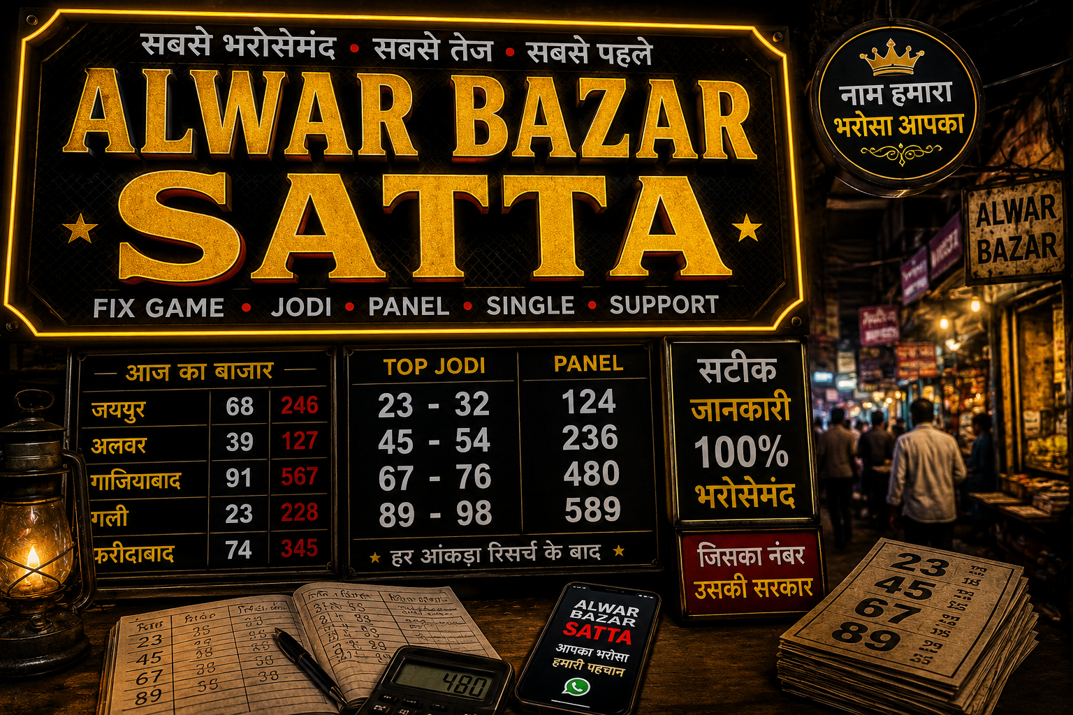 Alwar Bazar Satta: Results, Historical Charts and General Information